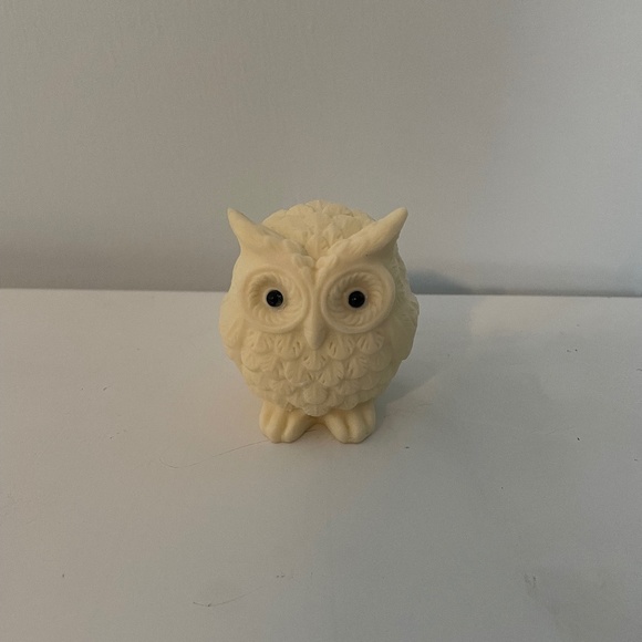 Other - Carved Ivory Owl, Tagua Nut Owl
